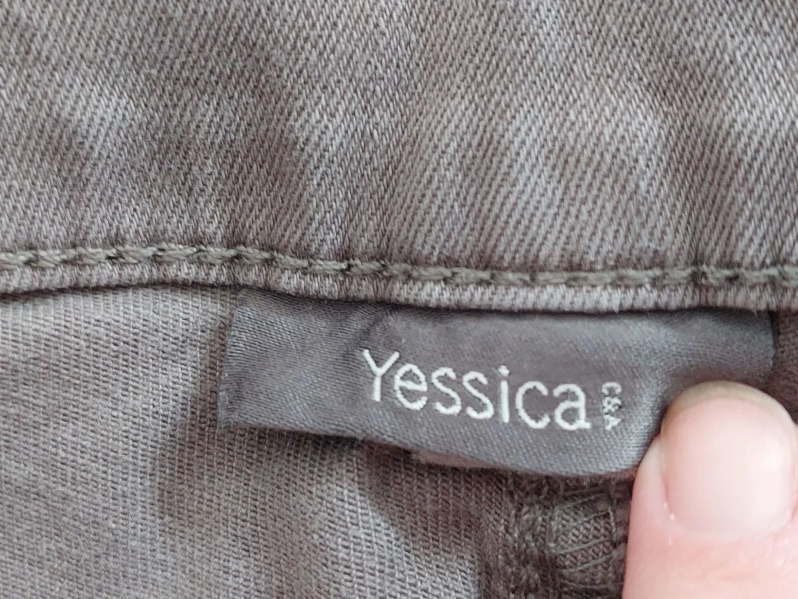 Jeans grises (Skinny Fit) - 42 – photo 4